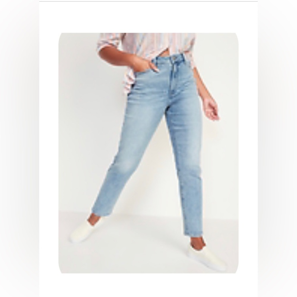 Old Navy High Waisted OG Straight Jeans Size 22